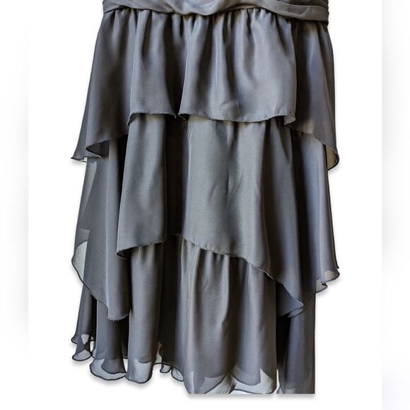 Lane Bryant Chiffon Ruffled Tiered Party Dress women's sz 20 - Picture 6 of 8